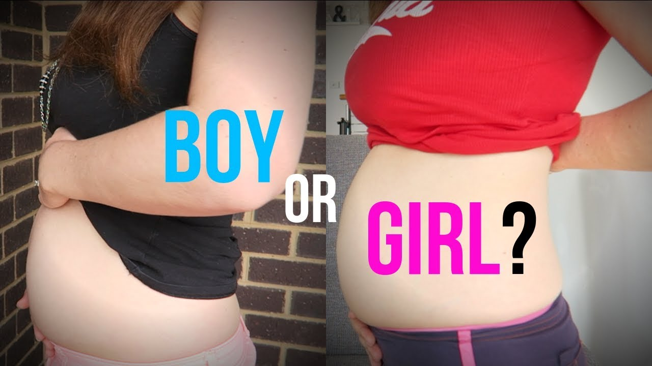 Baby girl belly shape in pregnancy 2025